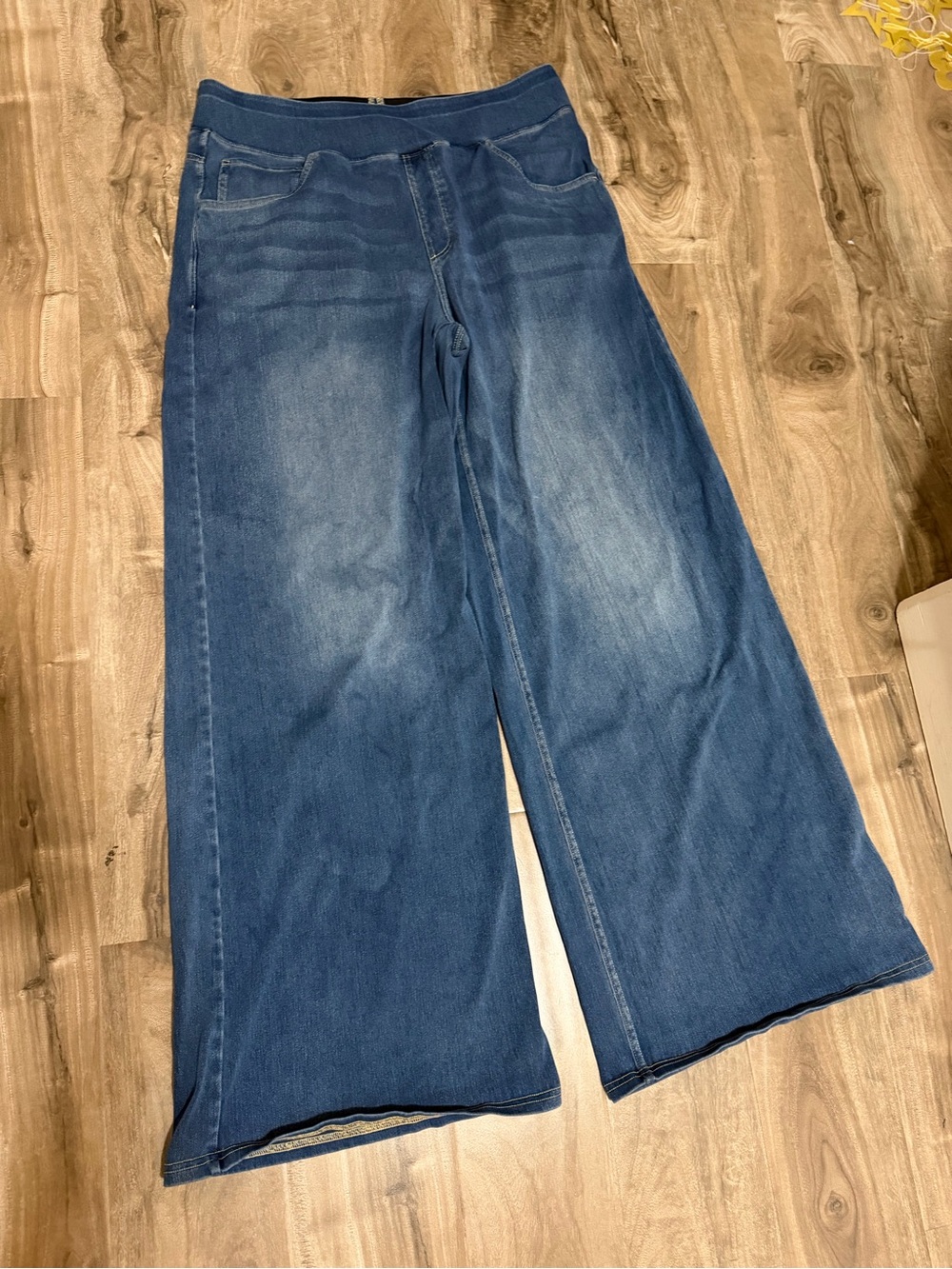 Halara Flex High Waisted Wide Leg Jeans XL Tall Blue